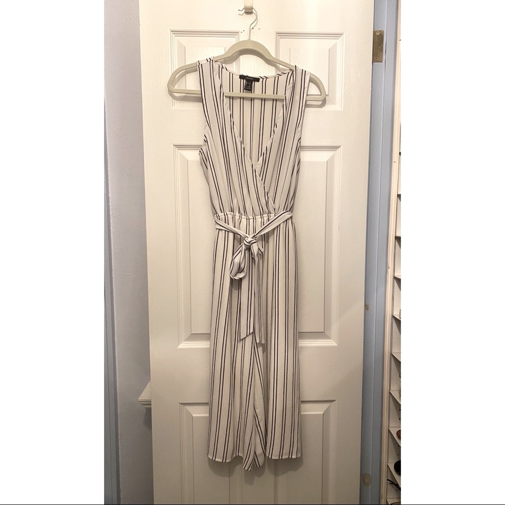 Black & White Striped Jumpsuit✨